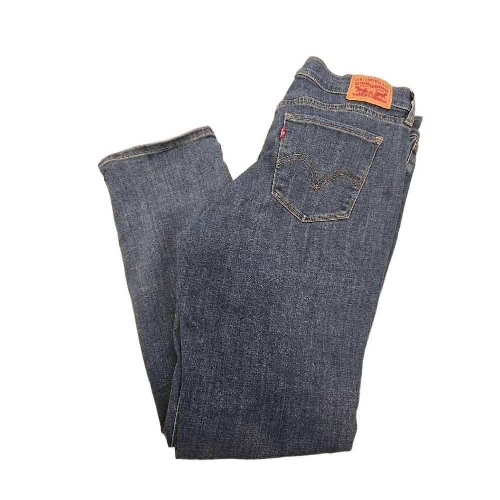 Levi‎ Strauss Blue Bootcut Jeans Classic Straight Five-Pocket Size 10 - Picture 14 of 14